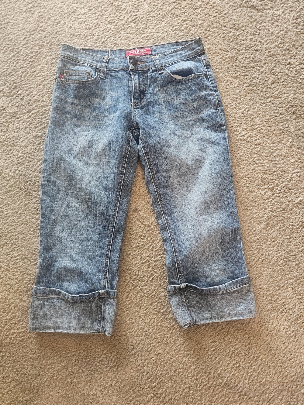 Tyte Jeans Light Blue Kids Cropped Jeans